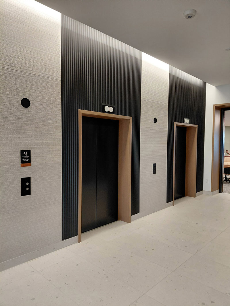Elevator Lobby Transformation