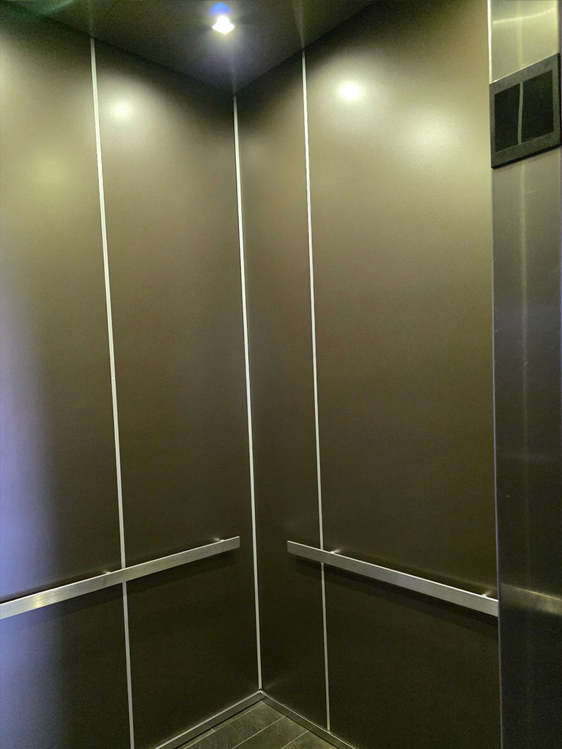 Luxury Residential Elevator Refinishing Luxury Residential Elevator Refinishing