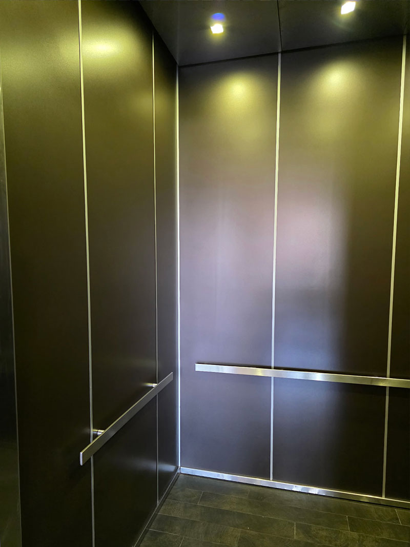 Luxury Residential Elevator Refinishing Luxury Residential Elevator Refinishing